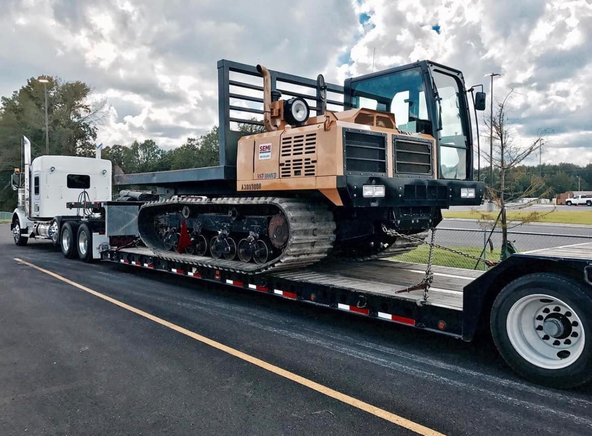 Loaders & graders transported by Class Global Logistics